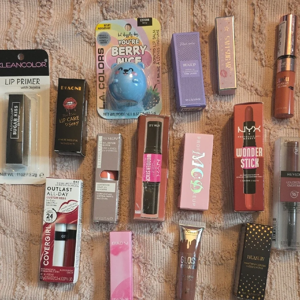 Variety of Brands lipcolor variety